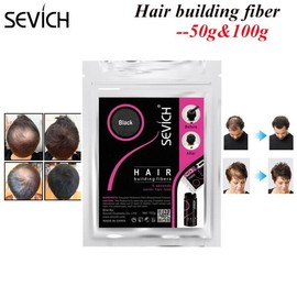 Sevich 10 색 100g 헤어 빌딩 섬유 케라틴 리필 인스턴트 컨실러 파우더 Regowth 케어 제품 [01 Dark Brown --100g] Sevich 10 Color 100g Hair Building Fiber Keratin Refill Instant Concealer Powder Regowth Care Product [01 Dark Brown --100g]