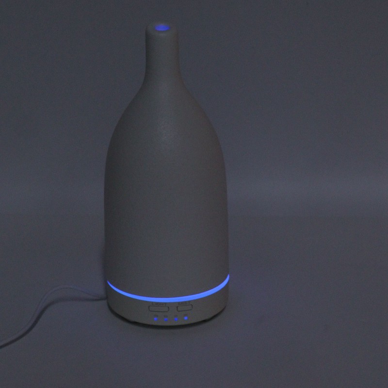 Ceramic Essential Oil Diffuser Ultrasound Aromatherapy Diffuser Quiet Waterless Auto