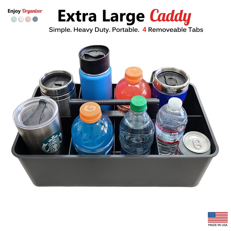 Enjoy Organizer- 2 Commercial Extra Large Portable Stackable Carry Caddy,