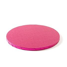 Decora Round Cakeboard, 35 x 1.2 cm, Cellulose Fuchsia, 30 x 35 x 1.2 cm