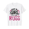 Just A Girl who loves RUSS Cute RUSS Family Name