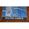 Roland-Garros Night Session player towel - Blue