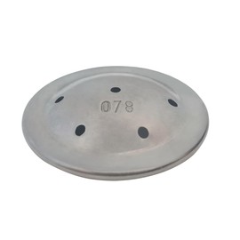 OCS Parts High Flow Stainless Steel Replacement Spray Head | Replaces Bunn 01082.0003 Spray Head on Bunn Coffee Machines and Hot Beverage Dispensers (7-Hole)