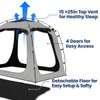 Blackout Twin Bed Tent, Mindful Design for Autistic People Sleeping