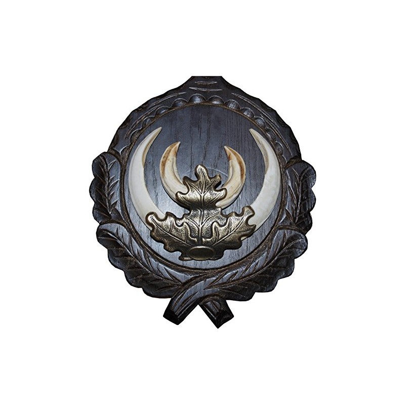 EUROHUNT Eichenlaubabdeckung Cover, Bronze, L