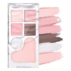 Rom&nd Romand Bare Layer Palette Sombra Con Blush Ojos Rubor Color 02 Strawberry Mood