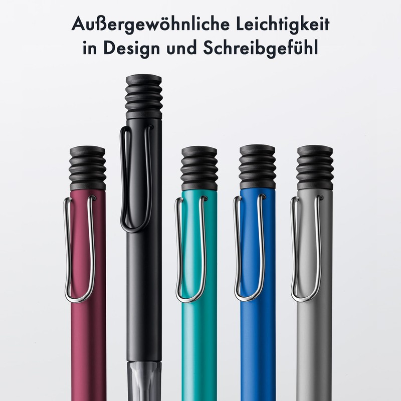 Lamy AL-star Aubergine Ballpoint Pen - Lightweight Ballpoint Pen with