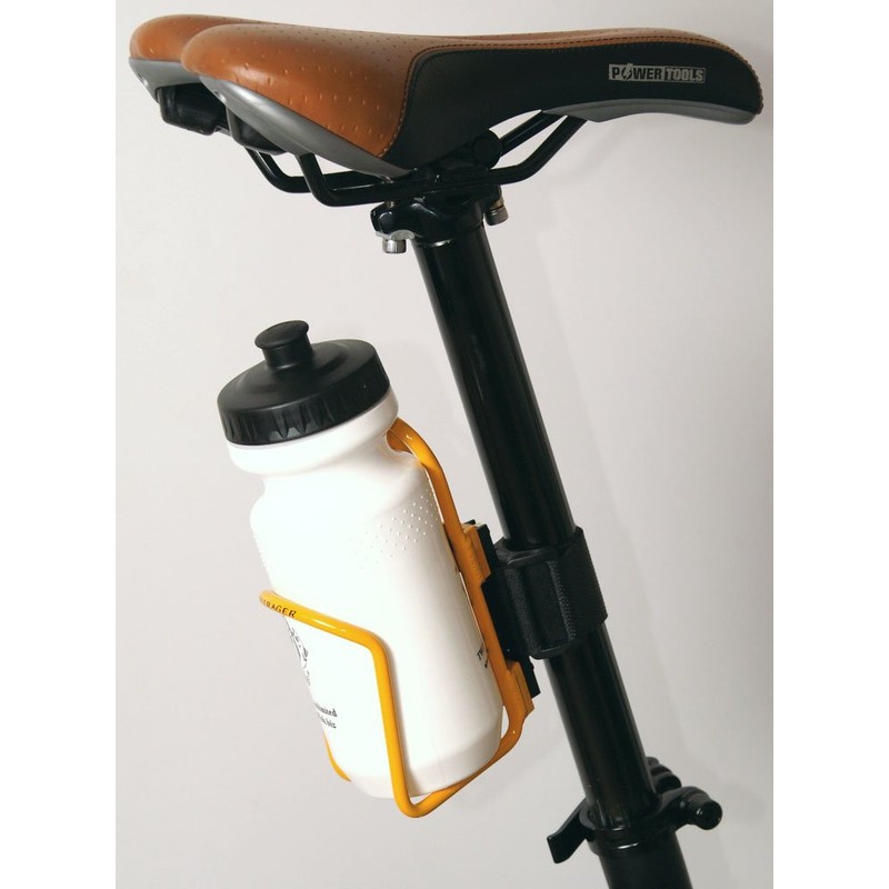 Unico Bikeguy Anywhere Cage Holder [Single Item] Black 3.1 x