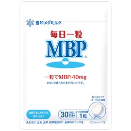 Snow Brand Megmilk Daily One Tablet MBP(R) Yogurt Flavor (30 tablets / 30-day supply) 40mg MBP(R) intake per tablet (Zero sugar/Sugar-free)