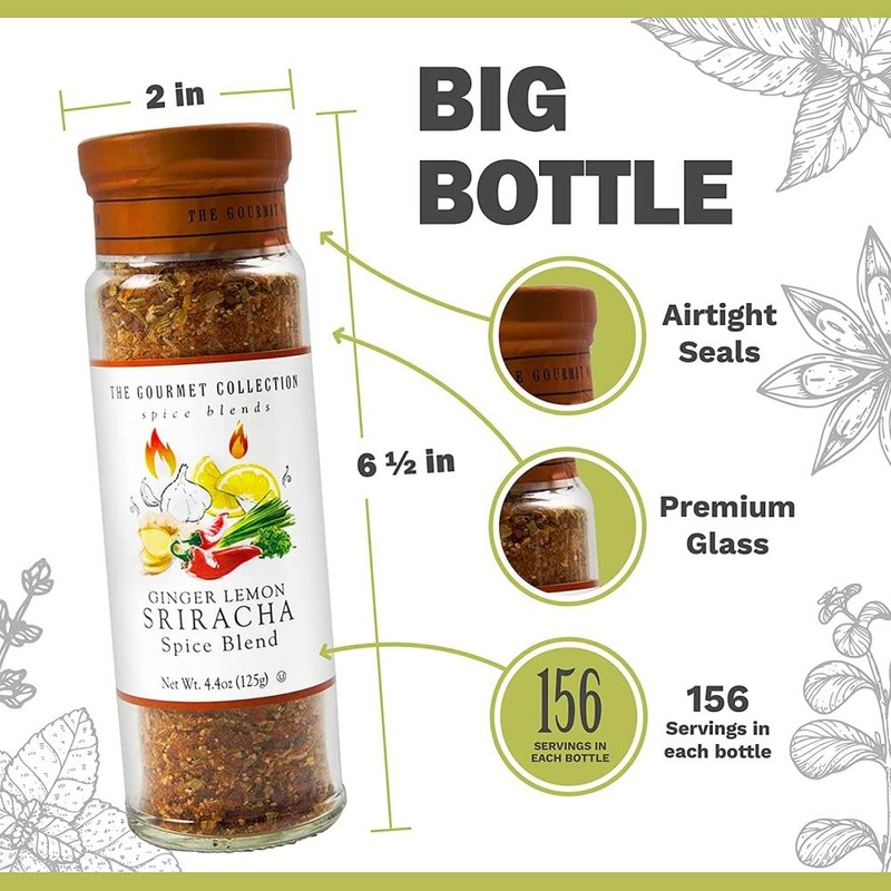 The Gourmet Collection Ginger Lemon Sriracha Spice Blend