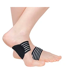 MEDWAY | Soporte Para Arco Del Pie Almohadilla Talla Universal Color Negro. 2 Piezas.