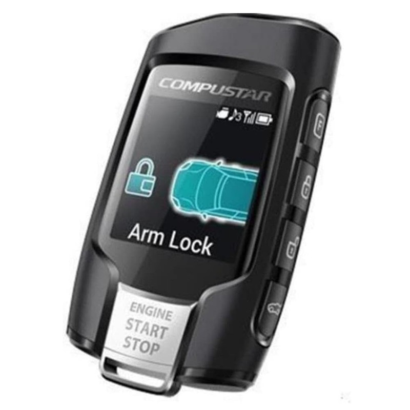 Compustar 2 Way LCD Replacement Remote Transmitter 2WQ9R-FM Compatible with
