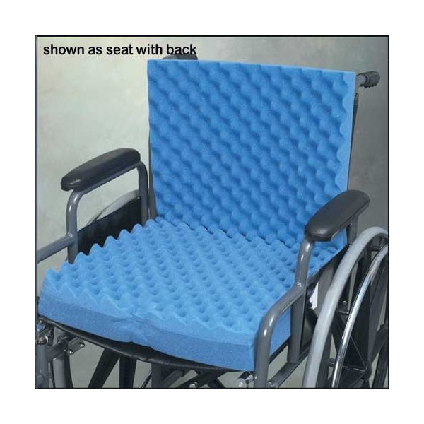 Complete Medical Supplies Eggcrate Wheelchair Cushion-16in x18in x3in - 1960