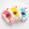 Lurrose Lurrose 3PCS Baby Bath Sponge Cartoon Elephant Soft Cotton