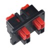2Pcs Plug Mounting Panel, 45A 600V Mounting Bracket Panel Plug,