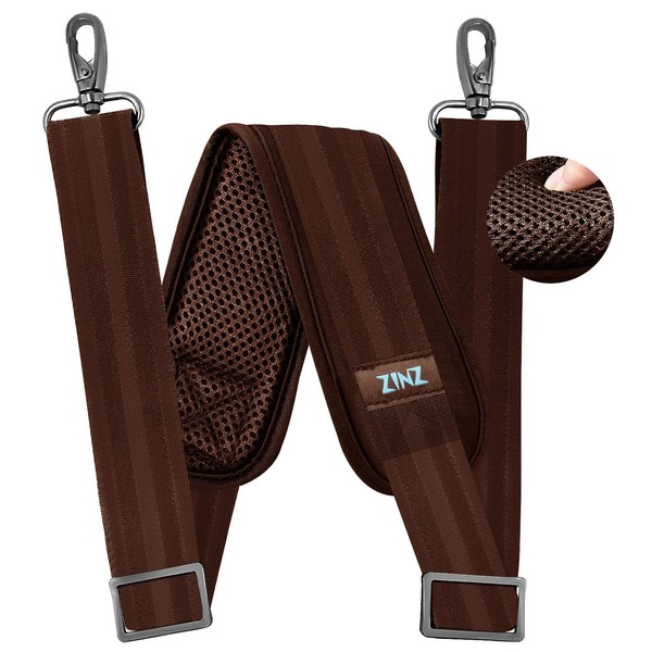79 inch Shoulder Strap, Extra-Thick Fixed Cushion Pad and Dual