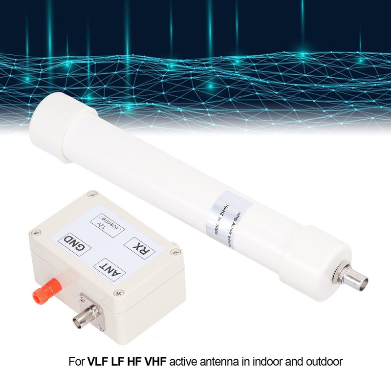 VLF LF HF VHF Active Receiving Antenna Kit, Active Antenna,