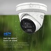 Real HD 4K 8MP Turret Dome POE IP Camera Outdoor,