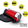 HD Video Camera, HD Digital Camcorder, Full HD Rotation 16X
