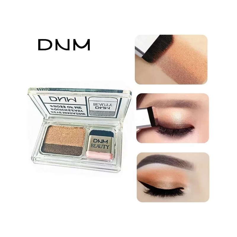 DNM Mini Paleta Sombra Ojos Duo Glitter Dnm Beauty Brillante