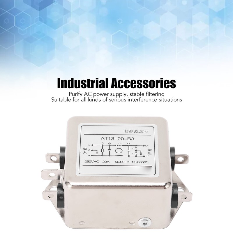 EMI Filter Small Volume Antioxidation Easy Wiring Electromagnetic Interference Filter