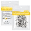 Caianwin Flat Head Rivet Nuts Stainless Steel A2 V2A Threaded
