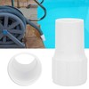 Swimming Pool Hose Cuff, White Skimmer Inlet Cuff End Vacuum