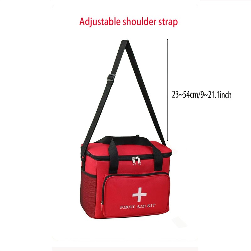 Syznoctil Emergency Medical Bag Organizer - Large Pill Bottle Storage
