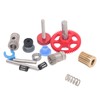 Dual Gear Assembly Kit Upgrade Extruder Red Wheel Kit 3D