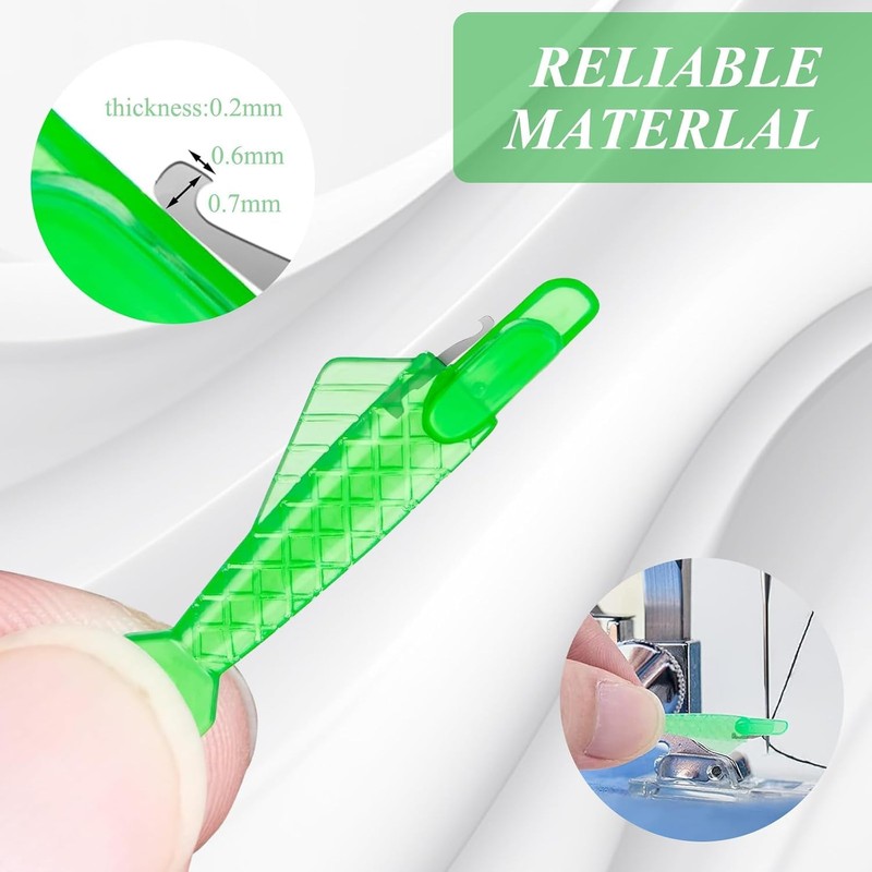 Fish Mouth Sewing Machine Needle Threader, Automatic Sewing Needle Threader,