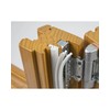 Gedotec Universal Sash Fold Seal, 6.5 Metres, for Wooden Windows