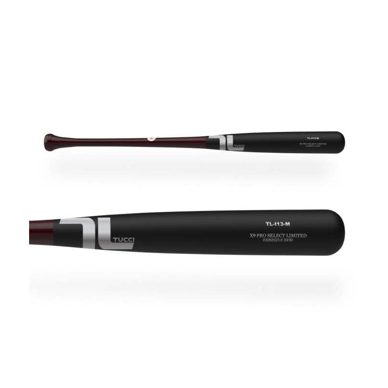 TUCCI TL-I13 X9 Pro Select Limited Wood Bat, 33"