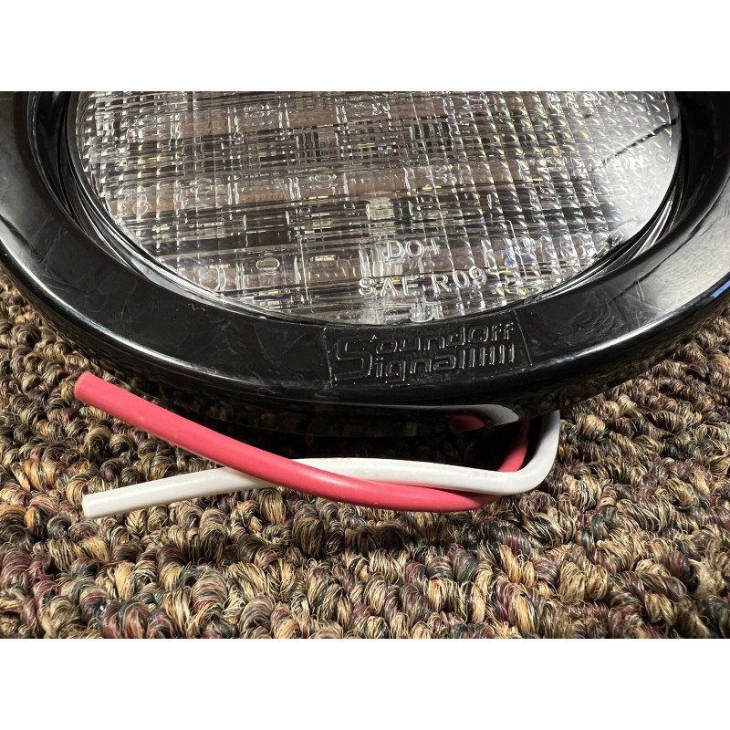 White New Soundoff 002li531 white LED 4” light Opti-Luxx EVVR42B2W-FA