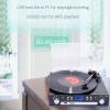 DIGITNOW Bluetooth Record Player with Stereo Speakers, Turntable for Vinyl