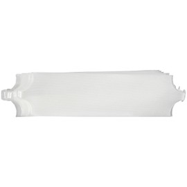 Berwick Offray 1.45'' Wide Ribbon Pull Bow, 5.5'' Diameter with 20 Loops, White