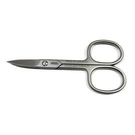 Solingen (Germany) Gosol Nail Scissor Nail Scissor (Advanced) Satin Stainless Steel with Sapphire Nail File 3.5 inches (9 cm)