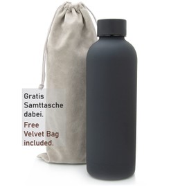 T&N Classique Stainless Steel Drinking Bottle 500 ml Anthracite