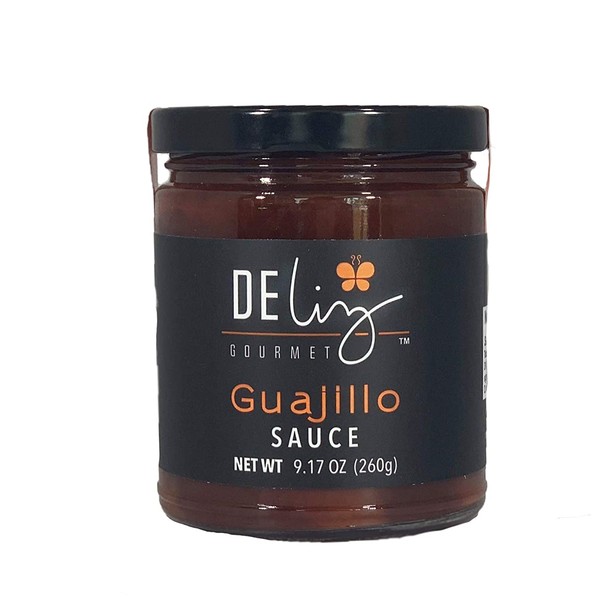 Deliz Gourmet ‘Guajillo’ Sauce, Paste based sauce with tamarind, mild, 9oz.