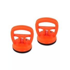 BEST 2Pack 2.5" Mini Suction Cup Dent Remover Puller Glass Metal Lifter Locking Quick