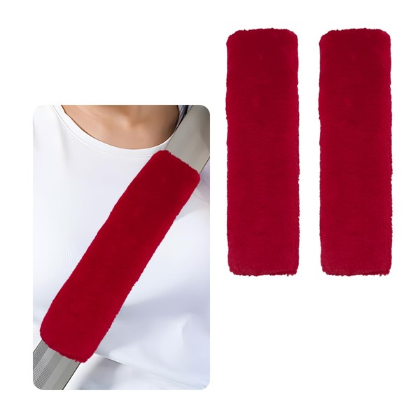 Gasedin 2 PCS Car Seat Belt Covers Shoulder Pad, Soft