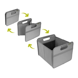 Foldable box for home, office or on the go.