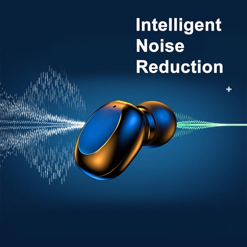 TWS Bluetooth 5.2 Wireless Earbuds Waterproof Headphone LED Display, Open