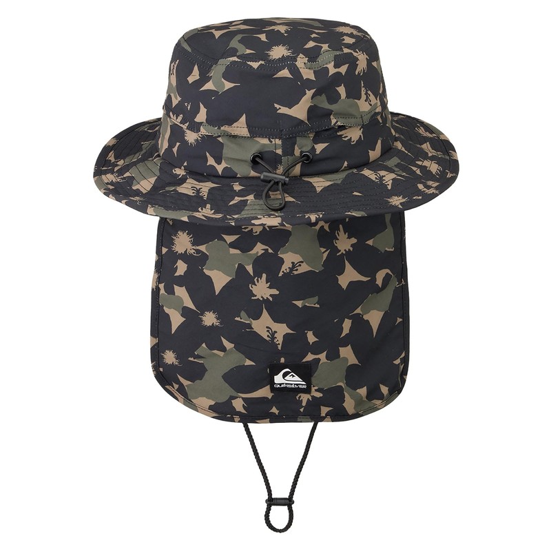 Quiksilver WR UV Water Beach Hat PRT Men's, CRE6, Free