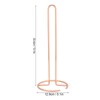 Wrought Iron Tissue Holder Smoother Surfaces Simple 1 Piece Molding