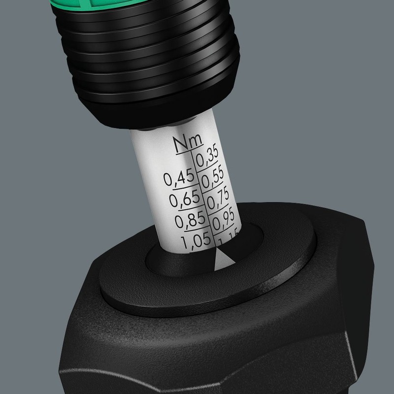 Wera 05074700001 SCHRAUBENDREHER0, 3–1,2Nm Torque L,155 MM RAPIDAPTOR-S