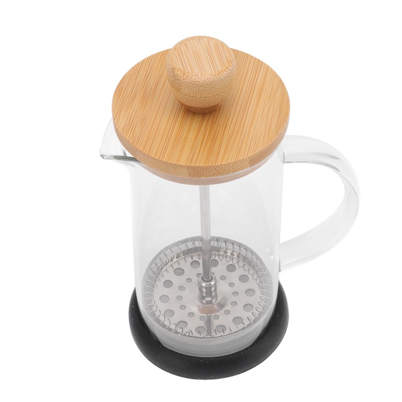 French Press Heat Resistant Hand Brewing Filter High Borosilicate Tea