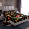 Mushroom Bed Sheet Lovely Cartoon Jungle Wild Plants Sheets for