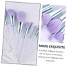 Mikinona 10pcs Makeup Brush Set Eye Shadow Foundation Blush Artificial