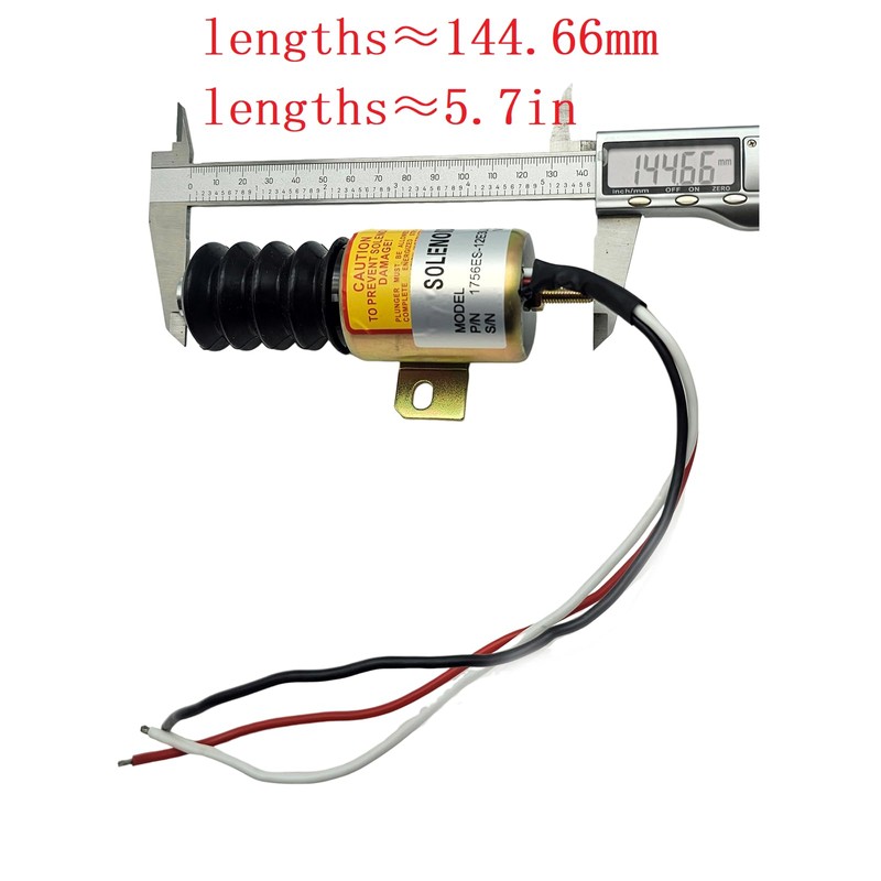 Haiyazhma New Idle Control Solenoid 192196 1756ES 1756ES-12E3ULB1S5 1756ES12E3ULB1S5 12V