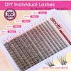 Lash Clusters Natural Look Cluster Eyelash Extensions Wispy Lashes Extensions